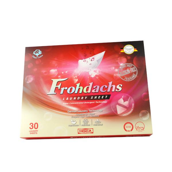 Frohdachs Laundry sheet 30 sheets rot